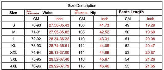 White and Black Flame Shorts