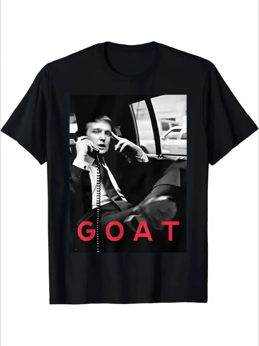 Goat Trump Graphic T Shirt