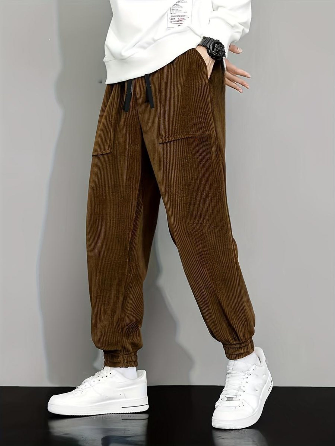 Mens Casual Baggy Pants
