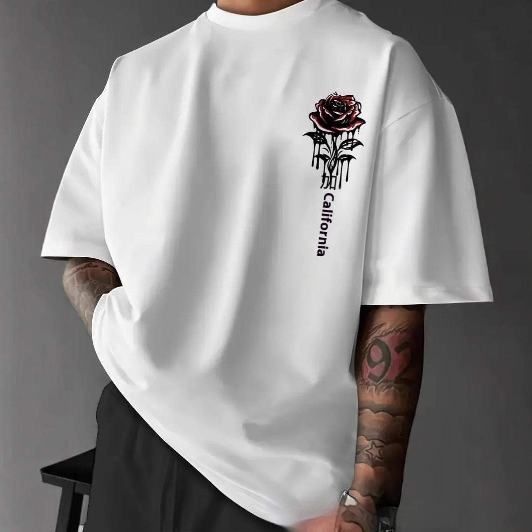 Rose Graphic T Shirt
