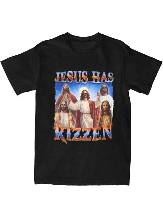 Jesus Has Rizzen T Shirt